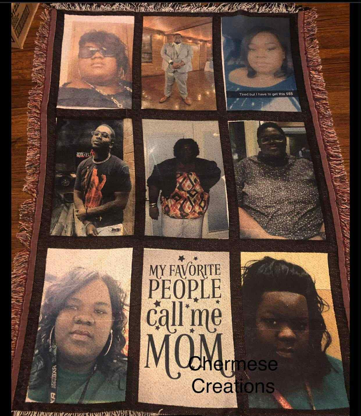 Custom 9 Panel Blanket
