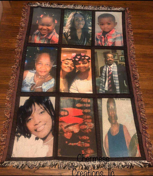 Custom 9 Panel Blanket