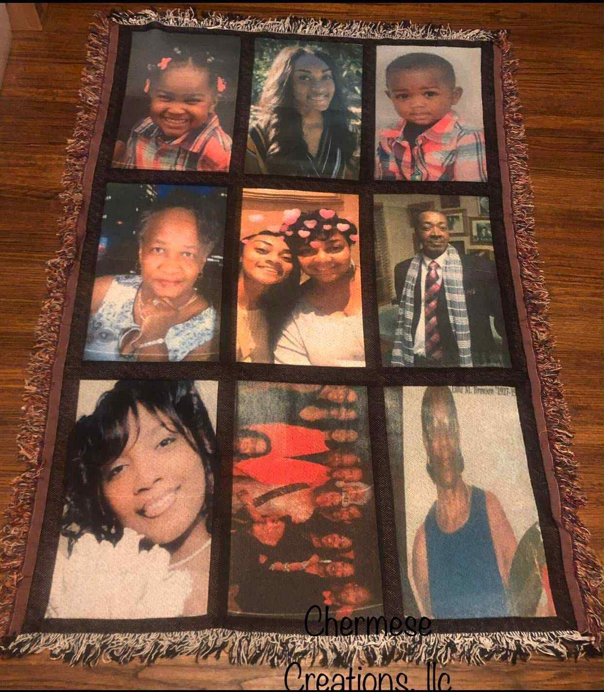 Custom 9 Panel Blanket